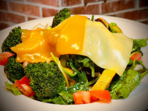 Vegetarian Loaded Baked Potato