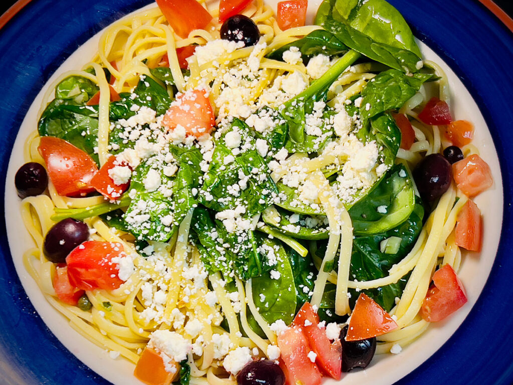 Vegetarian Pasta Mykonos
