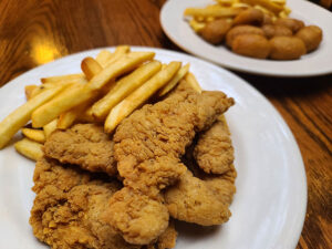 Chicken Strips and French Fries