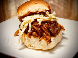 Happy Hour Pulled Pork Sliders