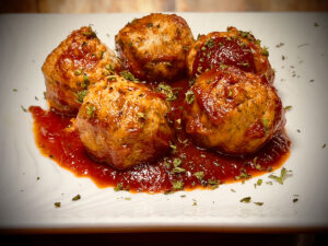 Happy Hour Spicy BBQ Meatballs